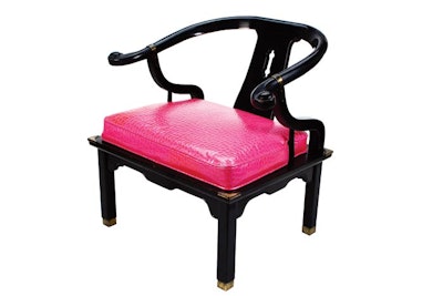 Horseshoe chair