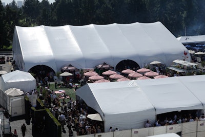 The 'Picnic in the Hills' event was a family-friendly affair in Beverly Hills on Labor Day.