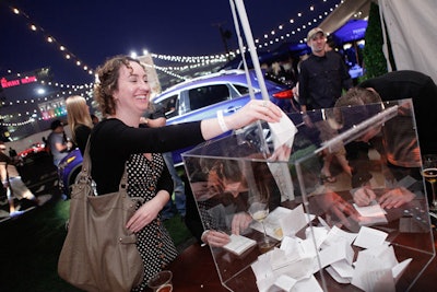 Attendees voted on their favorite L.A. burgers. The Beer Chicks selected craft beers for the event.