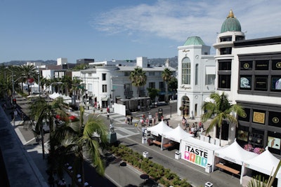 Infiniti and Ciroc presented the 'Fashion Bites Brunch' on Rodeo Drive in Beverly Hills.