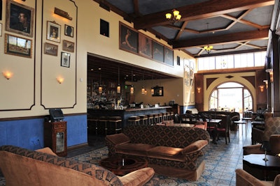 French bistros inspired the look and feel.
