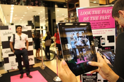 Virtual shopping at Saks Fifth Avenue, New Orleans