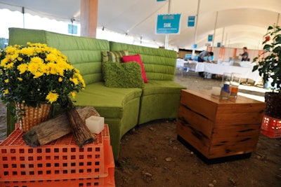 PBD Events provided furniture rentals and created the evening's decor and design.