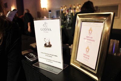 The event also brought in a handful of alcohol brands, including Platino Tequila, Voga Italia wine, and liqueur Qream, as sponsors that also provided a selection of drinks for the bar.