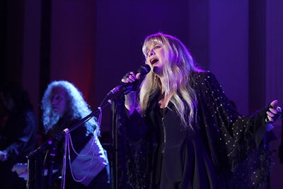 Stevie Nicks performed as the night's headliner.