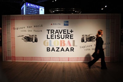 Following a private preview party on Friday night, Travel & Leisure's Global Bazaar opened to the public on Saturday, bringing about 5,000 consumers to the Park Avenue Armory for an art, crafts, food, and entertainment fair.