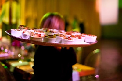 The Catered Affair prepared a menu centered on comfort foods.