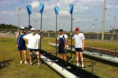 The Miami Beach Rowing Club takes groups out on the Indian Creek Waterway and teaches participants rowing and camaraderie skills.