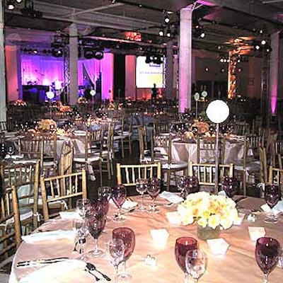 Fiori Limited's created a serene atmosphere for the Caron Foundation's spring gala benefit and awards presentation at Metropolitan Pavilion.