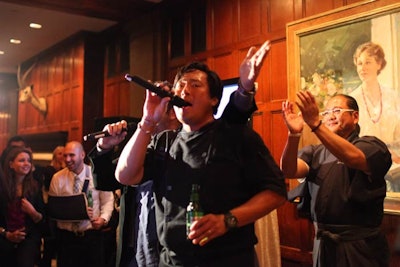 Rock & Roll with Morimoto and Friends: A Sushi and Karaoke Soiree, New York City Wine & Food Festival
