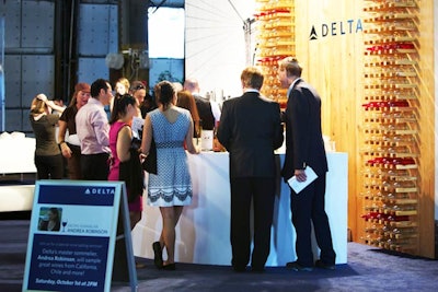 Delta at ShopRite's Grand Tasting, New York City Wine & Food Festival