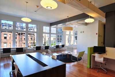 Oficio in the Back Bay has a loft area and conference rooms available for rental.
