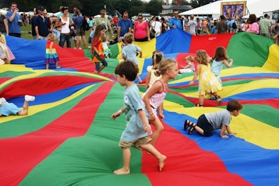 In addition to live music, the festival offered activities for kids and adults.