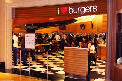Las Vegas Holiday Party Venue: I Love Burgers