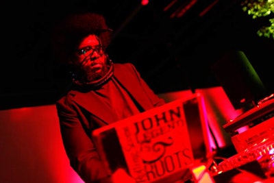 Questlove served as the DJ for the Studio Party. According to Rogak, the museum was able to sell 200 more tickets this year because of the larger space.