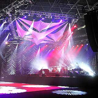 Atomic Design built a full concert stage for Stevie Nicks' performance.