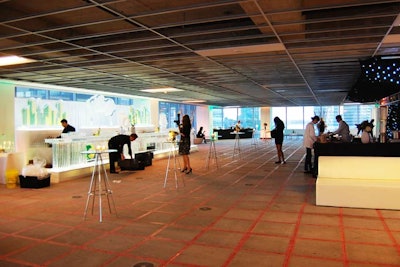The event was held in an uncompleted office building, the first Canadian location to be built with Sci Energy software.