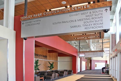 The revamped space will host the Illinois Republican Party's 2012 convention.