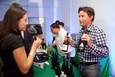 With 48 tables, the affair from Wine Enthusiast Companies showcased some 500 wines.