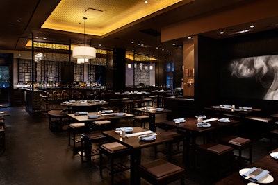 The Dim Sum Bar is adjacent to the East dining room and serves more than 40 dim sum plates.