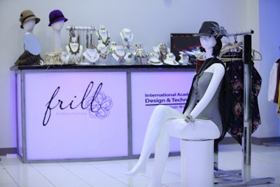 Frill Accessory Boutique, which has a store in La Grange and plans to open another in Bucktown, set up a temporary shop at Block 37.