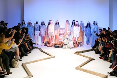 Laura Siegel Show at LG Fashion Week