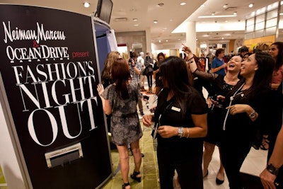 Fashion’s Night Out this year featured a series of runway shows, after-hours shopping, musical performances, and cocktail receptions from more than 65 retail participants.