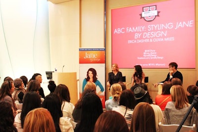 On Saturday afternoon, ABC Family's Jane By Design star Erica Dasher and costume designer and stylist Olivia Miles spoke about the opportunities in television.