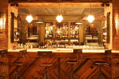 The Tippler, a bar nestled beneath the Chelsea Market, opened in September and has 3,000 square feet of space.