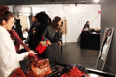 Like the stop in Los Angeles, the New York event was accompanied by a pop-up shop that allowed consumers and press to purchase looks from the show.