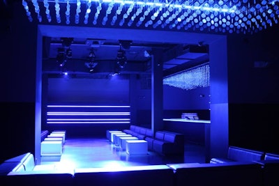 In the theater district, mod club Bijou can hold receptions for hundreds of guests.