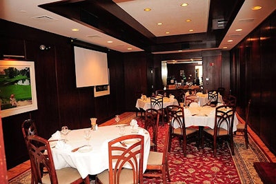 Morton's the Steakhouse can host private dinners with scotch and wine tastings.