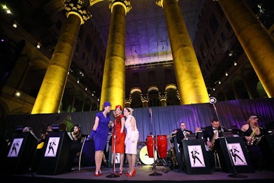 After the program, Doc Scantlin and His Imperial Palms Orchestra provided the evening’s entertainment, complete with dance routines and multiple costume changes.