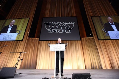 Carl Kasell of NPR's 'Wait Wait... Don't Tell Me!' served as the master of ceremonies for the program