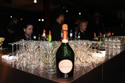 Laurent-Perrier provided the champagne.