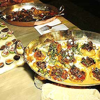 Restaurant Associates catered the party at its various Rockefeller Center restaurants.