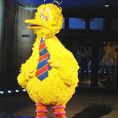 Possibly the biggest celebrity in attendance was Big Bird.
