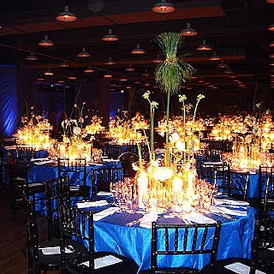 Dinner was held inside the museum's Powerhouse event space.