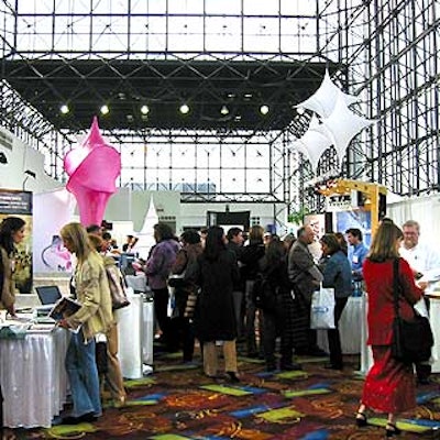 The show floor was filled with creative and colorful booths from 190 special event industry vendors.
