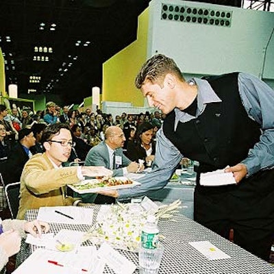 The W New York—Union Square's caterwaiter won best look and style. (Photo by Kevin J. McCormick Photography)