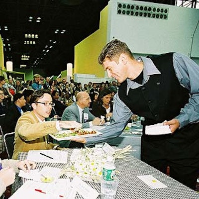 The W New York—Union Square's caterwaiter won best look and style. (Photo by Kevin J. McCormick Photography)