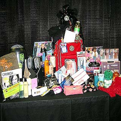 At Z100's Jingle Ball 2002 concert at Madison Square Garden, On 3 Productions coordinated gift bags for the performers and filled them with beauty, fashion and fitness items.