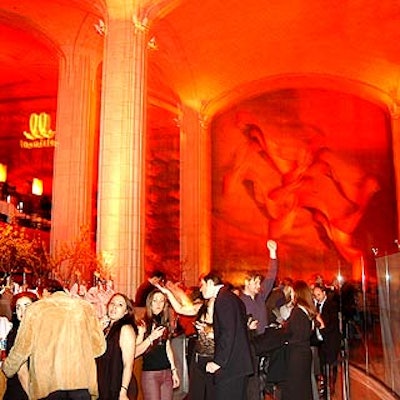 The front bar was crowded with attendees. (Photo by Patrick McMullan Photography)