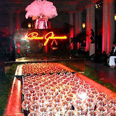 Bureau Betak decorated the garden fountains with 200 miniature spinning disco balls.