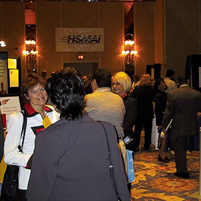 HSMAI held its marketplace trade show in Ballrooms D and E of the Grand Hyatt.