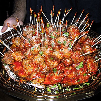 Goodfellas Trattoria & Pizzeria served Italian food including some tasty meatballs.>