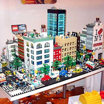 'Lego enthusiast' Sean Kenney built a model of the West Village out of Legos.