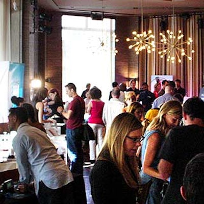 Sanctum, the new bar and lounge at the Tribeca Grand Hotel, hosted the event.