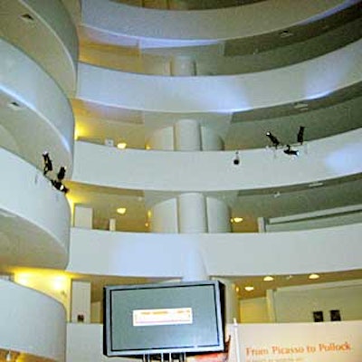 Business Week promoted its redesign with an event at the Guggenheim Museum.
