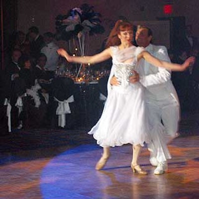 Show Stoppers provided a full evening of entertainment that started with a Fred-and-Ginger-inspired dance number with black-and-white costumes.